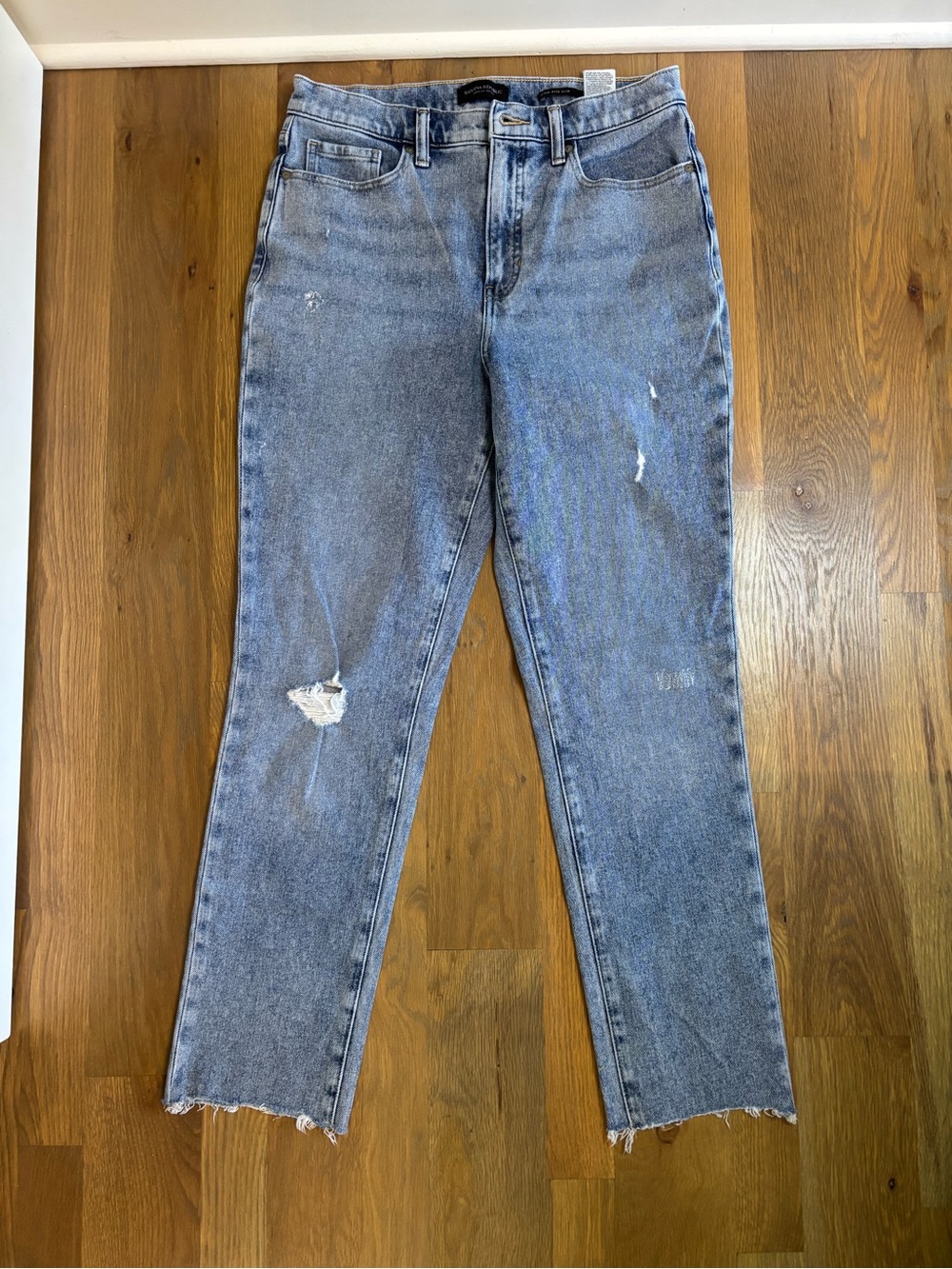 Banana Republic High-Rise Distressed Women’s Jeans - Light Blue